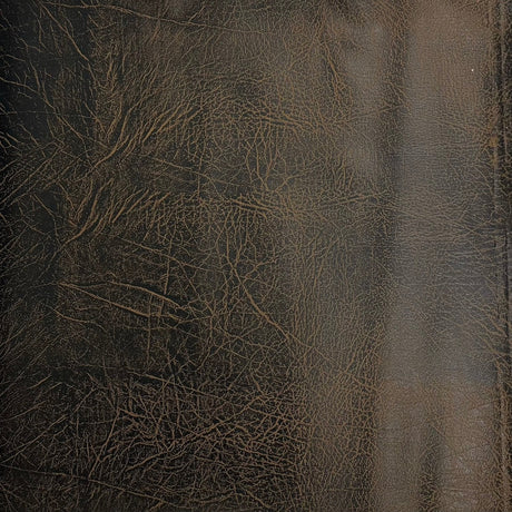 Faux Leather Vinyl Fabric Vintage Distressed Suede