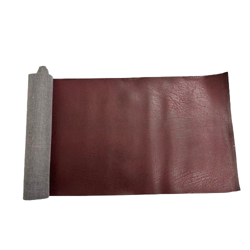 Vintage Distressed Faux Leather Suede Vinyl Fabric - Distressed Textured, 54" Width (1 Yard)