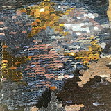 Reversible Sequin Poly Spandex Fabric 56" Width