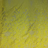 Stretch Sequins Damask Fabric