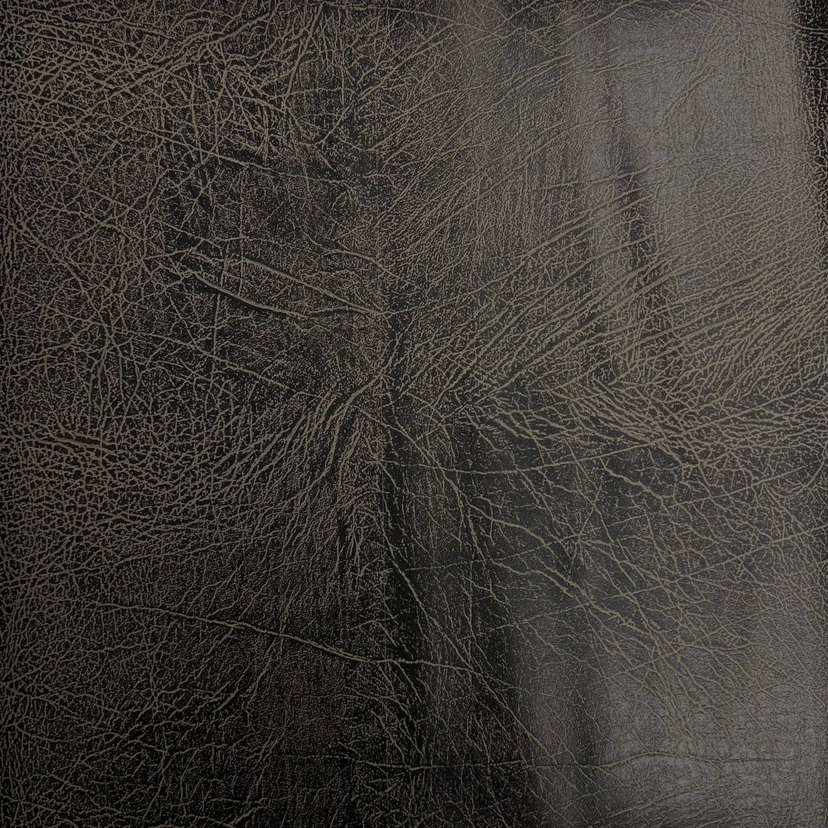 Vintage Distressed Faux Leather Suede Vinyl Fabric - Distressed Textured, 54" Width (1 Yard)