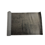 Vintage Distressed Faux Leather Suede Vinyl Fabric - Distressed Textured, 54" Width (1 Yard)