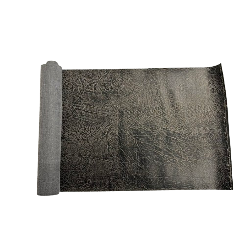 Faux Leather Vinyl Fabric Vintage Distressed Suede