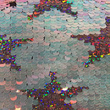 Reversible Sequin Poly Spandex Fabric 56" Width