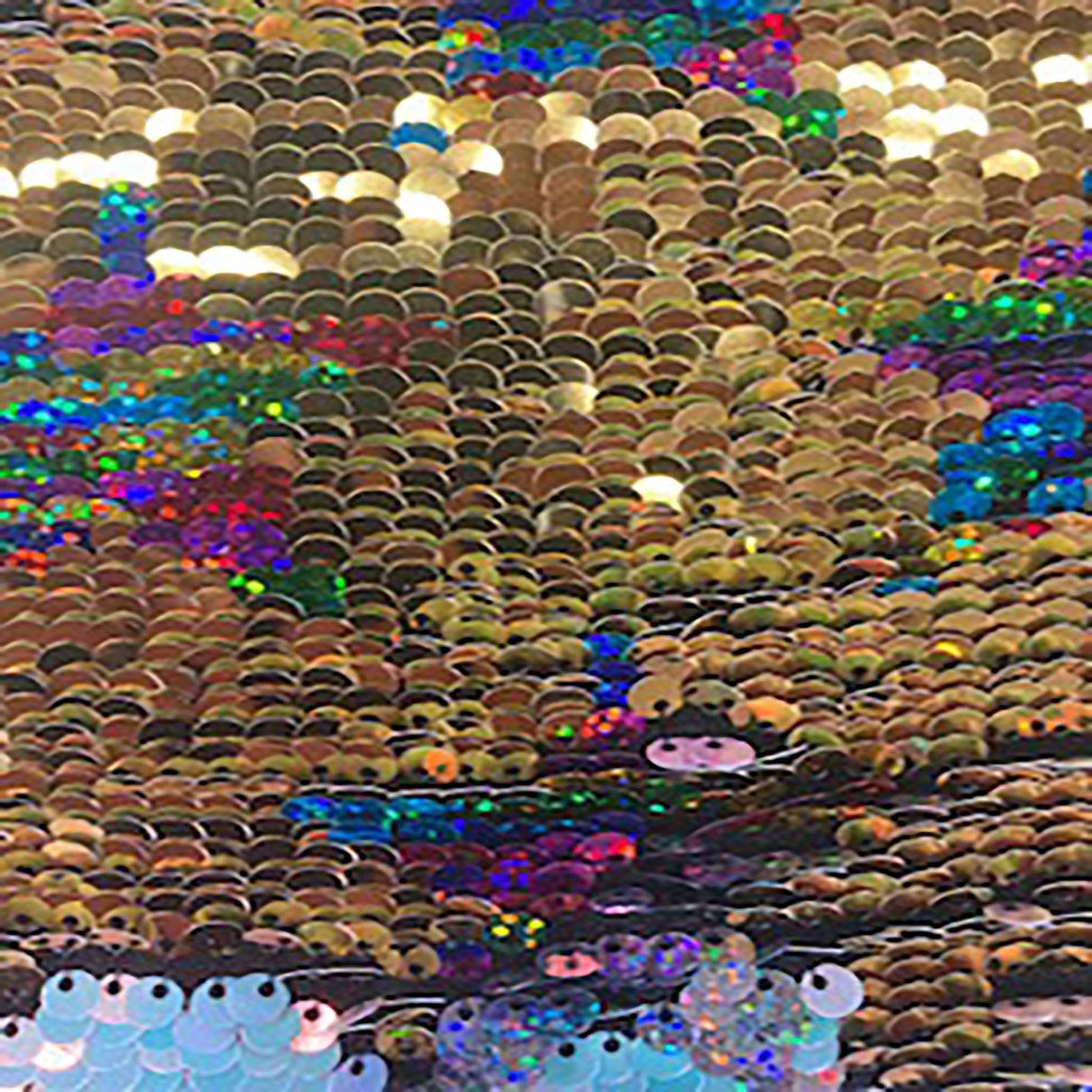 Reversible Sequin Poly Spandex Fabric 56" Width