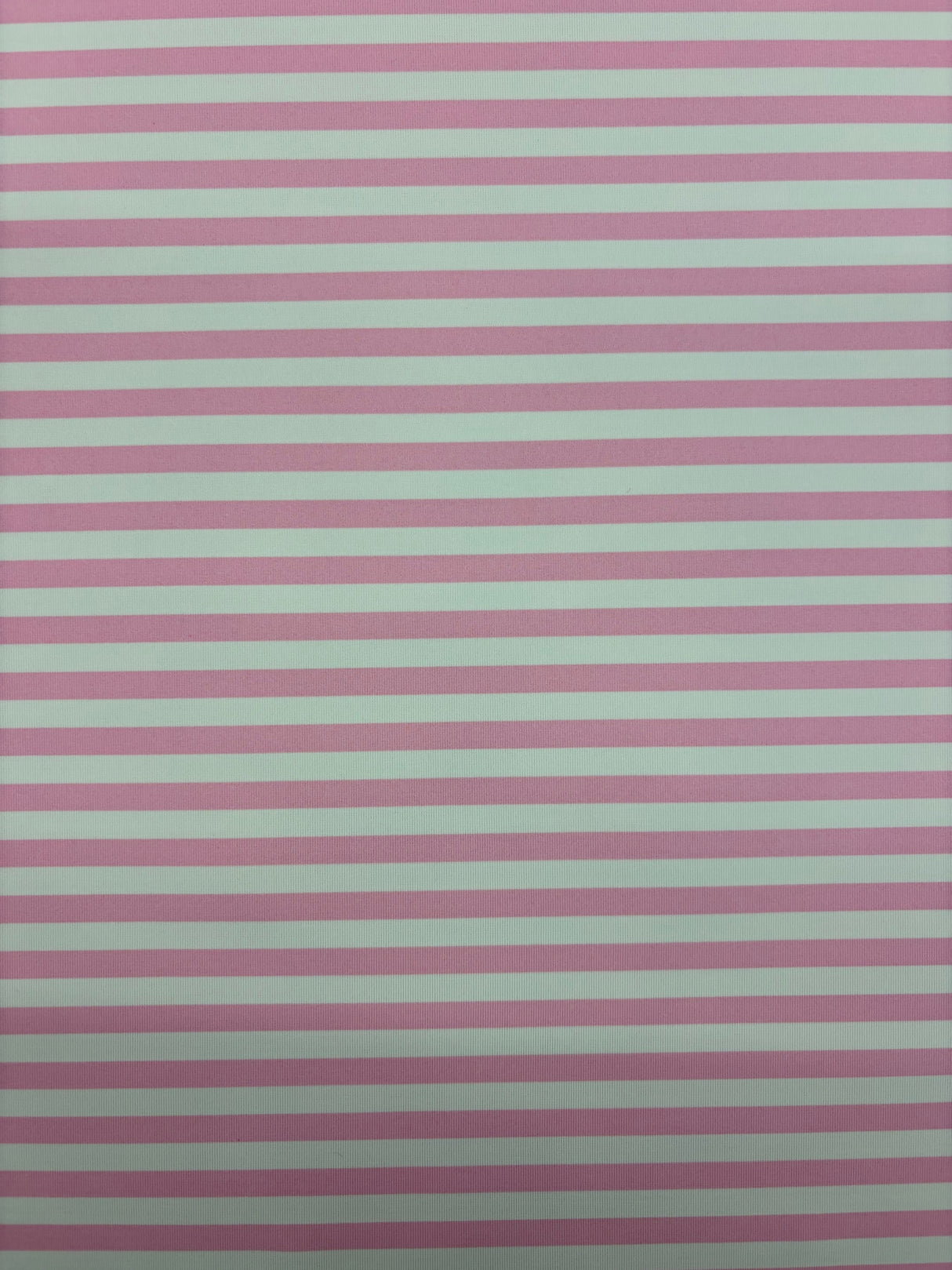 Baby Pink Quarter Inch Striped Spandex Fabric - Baby Pink Striped, 58"/60" Width (1 Yard)