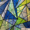 Poly Spandex Hologram Prism Foil Fabric 60"