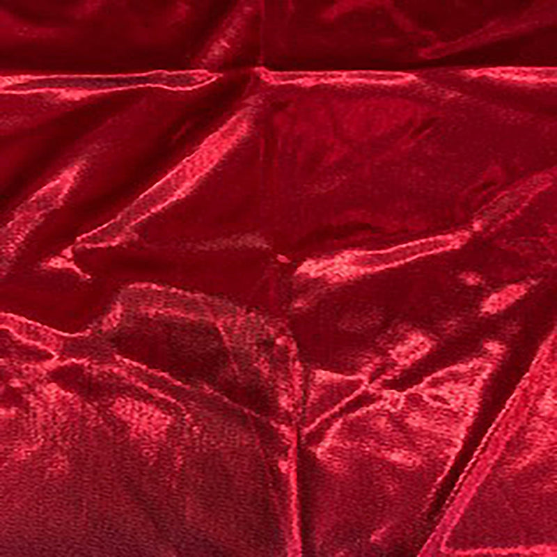 Polyester Foil Spandex Fabric 60" Metallic