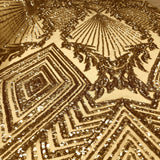 Stretch Sequins Fabric Alpica Geometric