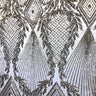 Stretch Sequins Fabric Alpica Geometric