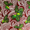 Poly Cotton Fabric Longan Traditional Tattoo Background