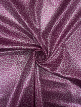 Pink Cheetah Print Mystique Spandex Fabric - Pink Cheetah Print, 36" X 60" (1 Yard)