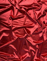 Shiny Nylon Spandex Dark Red