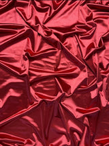 Shiny Nylon Spandex Dark Red