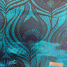Nylon Spandex Peacock Magic Eye Foil Fabric