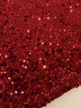Sequin Velvet Burgundy