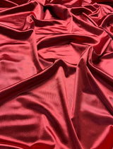 Shiny Nylon Spandex Dark Red