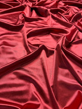 Shiny Nylon Spandex Dark Red