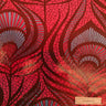 Nylon Spandex Peacock Magic Eye Foil Fabric