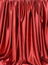 Shiny Nylon Spandex Dark Red