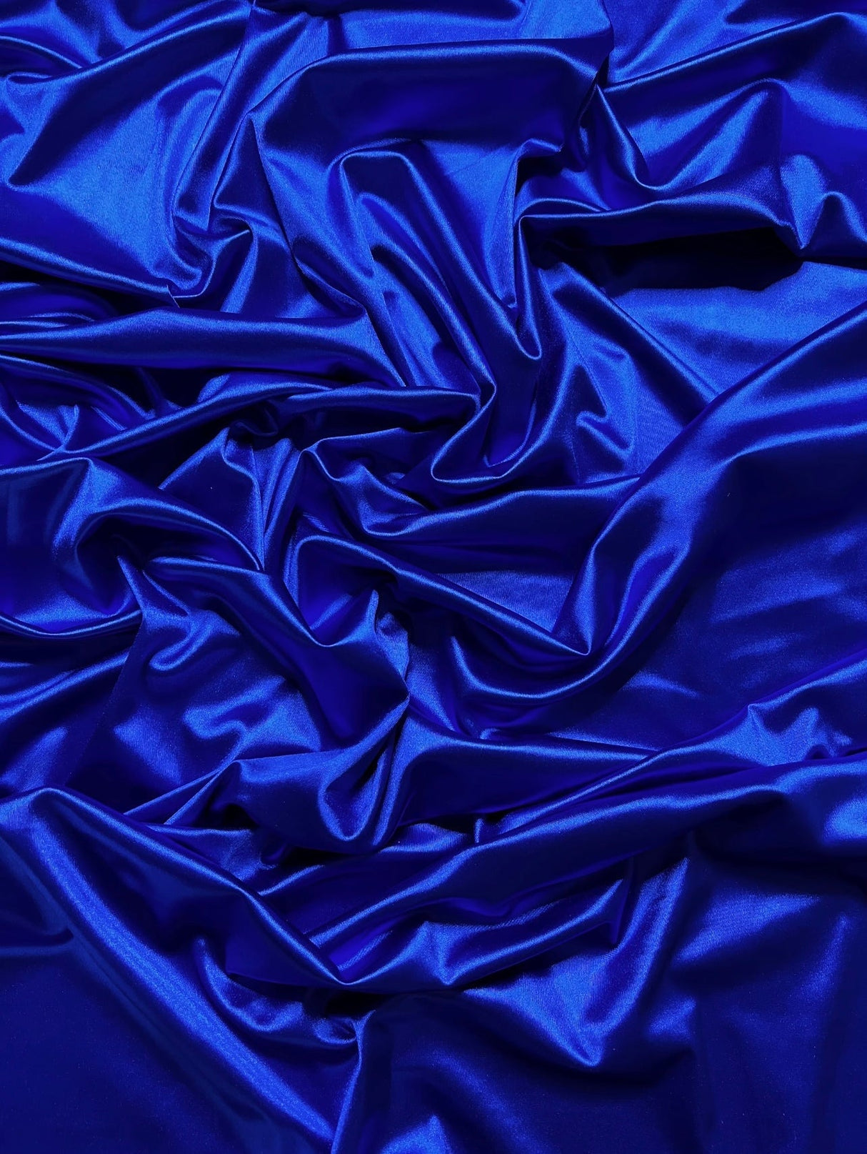 Shiny Nylon Spandex Royal Blue