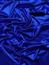 Shiny Nylon Spandex Royal Blue