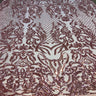 Stretch Sequins Fabric Luna Sequin Mesh