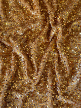 Sequin Velvet Gold