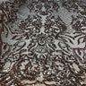 Stretch Sequins Fabric Luna Sequin Mesh