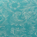Floral Western Faux Leather PU Fabric 56” Wide Vinyl Material for Wallets, Crafts & Décor