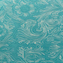 Faux Leather Vinyl Fabric Western Floral PU