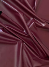 Burgundy Stretch Faux Leather