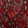 Nylon Spandex Cheetah Metallic Flocking Hologram Fabric