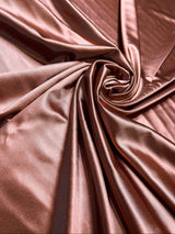 Shiny Nylon Spandex Rusty Rose