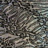 Nylon Spandex Cheetah Metallic Flocking Hologram Fabric