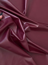 Burgundy Stretch Faux Leather
