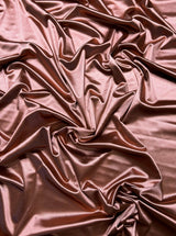 Shiny Nylon Spandex Rusty Rose