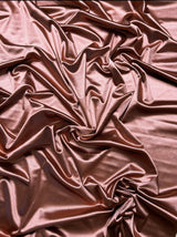 Shiny Nylon Spandex Rusty Rose