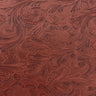 Western Floral PU Faux Leather Vinyl Fabric - Western Floral Pattern, 56" Width (1 Yard)