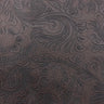 Western Floral PU Faux Leather Vinyl Fabric - Western Floral Pattern, 56" Width (1 Yard)