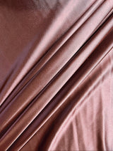 Shiny Nylon Spandex Rusty Rose
