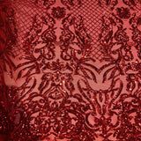 Stretch Sequins Fabric Luna Sequin Mesh