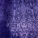 Stretch Sequins Fabric Luna Sequin Mesh