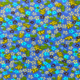 Small Floral Print Poly Cotton Fabric - Small Floral, 59" Width (1 Yard)