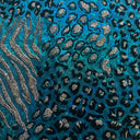 Nylon Spandex Safari Hologram Foil Fabric