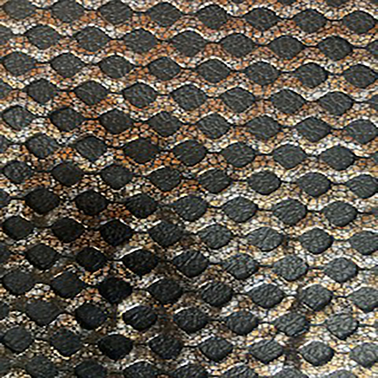 Polyester Fish Net Fabric Two-Tone Foil 60"