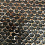 Polyester Fish Net Fabric Two-Tone Foil 60"