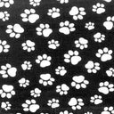 Poly Cotton Puppy Paw Print Fabric