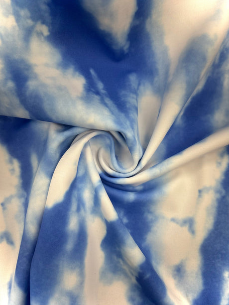 Cloud Print Spandex Fabric - Cloud Print, 58"/60" Width (1 Yard)