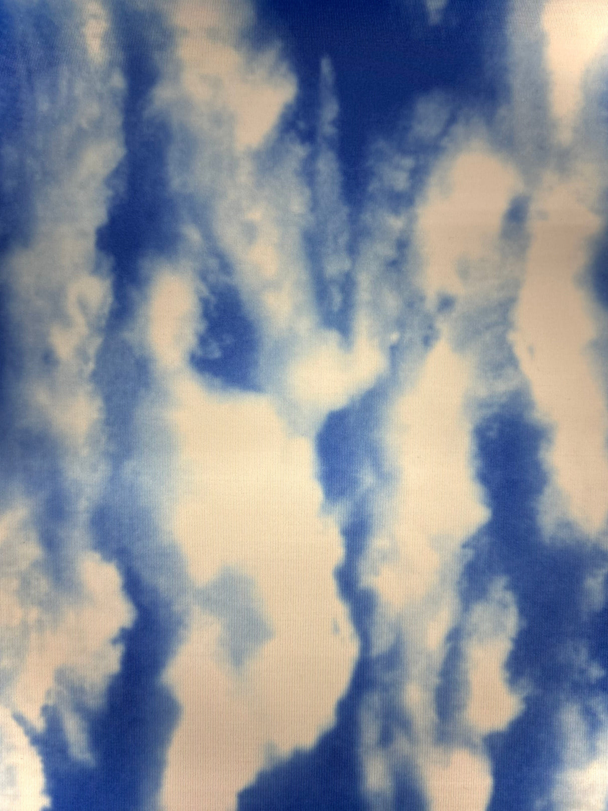Cloud Print Spandex Fabric - Cloud Print, 58"/60" Width (1 Yard)
